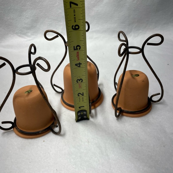 Set of Three Pumpkin Candle Holders - Picture 4 of 7